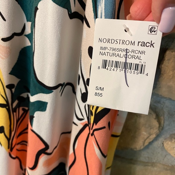 Lovestitch Women’s Sleeveless Colorful Oversized Abstract Adjustable Straps Maxi - Picture 3 of 14